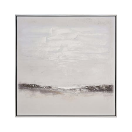 Elk Home Cloud Colorfield Abstract Framed Wall Art H0026-10461